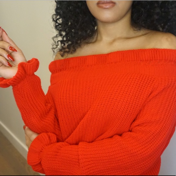 naana Sweaters - Red Knit Sweater